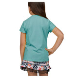 Girls' UV Colors Short Sleeve Tennis Top Babyboy-Apparel-Sofibella-4855BBY-S22-4-Tennis Express