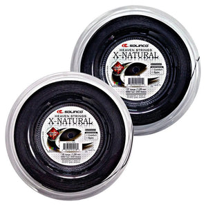 X-Natural Tennis String Reel Black-Strings-Solinco-49758-DEFAULT-L-Tennis Express