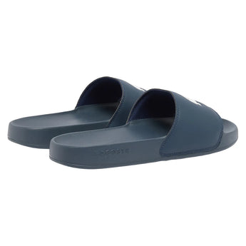 Men's Serve Slide 0.0 Navy and White-Footwear-Lacoste-49CMA0041-092-1-Tennis Express