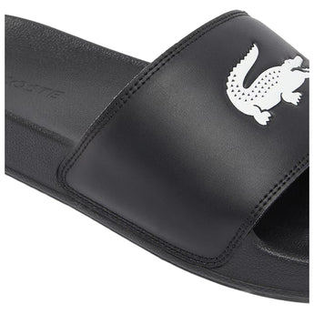 Men's Serve Slide 0.0 Black and White-Footwear-Lacoste-49CMA0041-312-3_34f0e43d-5461-43f8-9585-4f66d3f86f88-Tennis Express