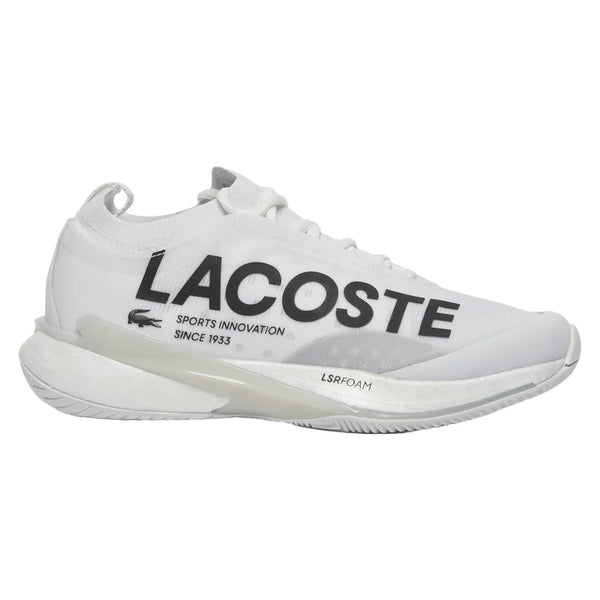 Women's AG-LT25 Lite Tennis Shoes White, Lacoste, White, Tennis Express, 49SFA0094-21GS25-WHITE-1