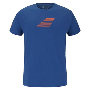 Men's Exercise Big Flag Tennis Tee-Apparel-Babolat-4MS25442-U25-4060-1-Tennis Express