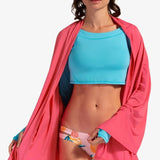 Unisex Sun Protective Blanket Wrap Watermelon-Apparel-BloqUV-5000-WYU21-Tennis Express