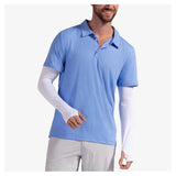 Sun Sleeves White-Accessories-BloqUV-5005-WTH20-2-Tennis Express