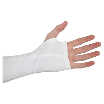 Sun Sleeves White-Accessories-BloqUV-5005-WTH20-3-Tennis Express