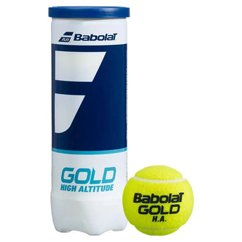 Gold High Altitude Tennis Ball Case-Balls-Babolat-501097CS-2-Tennis Express