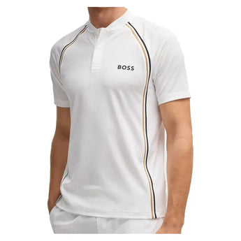 Men's Pariq TOC Mesh Tennis Polo-Apparel-Hugo Boss-50538122_100-Tennis Express
