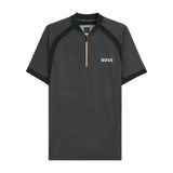 Men's TOC Matchball Tennis Polo Black-Apparel-Hugo Boss-50549498-001BF25-3-Tennis Express
