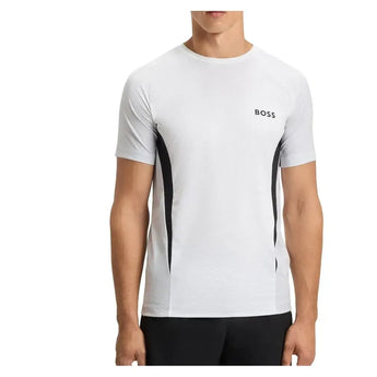 Men's TOC Matchball Tennis Crew White-Apparel-Hugo Boss-50549511-100BF25-Tennis Express