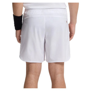 Men's TOC Game 8 Inch Tennis Shorts White,Apparel,Hugo Boss,,,Tennis Express,50561530-100F26-1