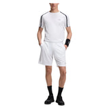 Men's TOC Game 9 inch Tennis Jersey Shorts White, Hugo Boss, Tennis Express, 50563340-100F26-3
