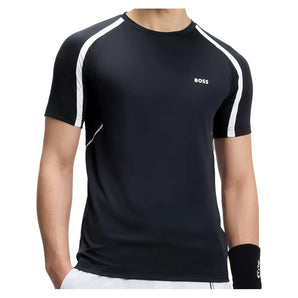 Men's TOC Game 2 Tennis Top Dark Blue,Apparel,Hugo Boss,Dark Blue,S,Tennis Express,50564786-402F26-1