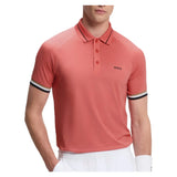 Men's TOC Court Tennis Polo Medium Pink, Hugo Boss, Tennis Express, 50570005-667F26-1