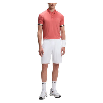 Men's TOC Court Tennis Polo Medium Pink, Hugo Boss, Tennis Express, 50570005-667F26-3