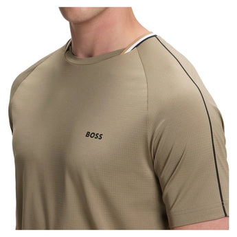 Men's TOC Court Tennis T-Shirt Light and Pastel Green, Hugo Boss, Tennis Express, 50570006-334F26-3
