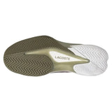 Women's AG-LT25 Lite Tennis Shoes Off White and Khaki-Footwear-Lacoste-50SFA0007-2R1F25-5-Tennis Express