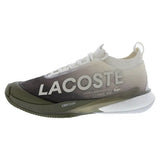 Women's AG-LT25 Lite Tennis Shoes Off White and Khaki-Footwear-Lacoste-50SFA0007-2R1F2502copy-Tennis Express