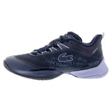 Women's AG-LT23 Ultra Tennis Shoes Navy and Light Purple-Footwear-Lacoste-50SFA0207-AIGF2502copy-Tennis Express