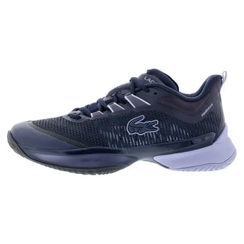 Women's AG-LT23 Ultra Tennis Shoes Navy and Light Purple-Footwear-Lacoste-50SFA0207-AIGF2502copy-Tennis Express