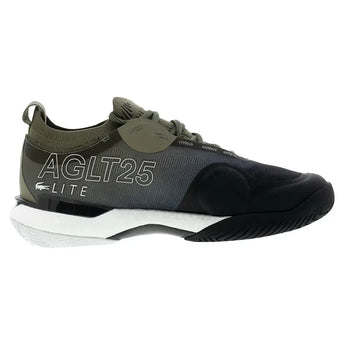 Men's AG-LT25 Lite Tennis Shoes Khaki and Black-Footwear-Lacoste-50SMA0011-5E5F2502copy-Tennis Express