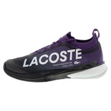 Men's AG-LT25 Lite Tennis Shoes Purple and Black-Footwear-Lacoste-50SMA0011-Z55F2501copy-Tennis Express