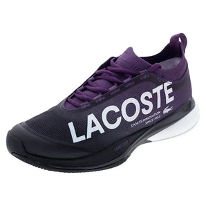 Men's AG-LT25 Lite Tennis Shoes Purple and Black-Footwear-Lacoste-50SMA0011-Z55F25copy-Tennis Express