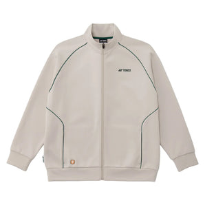 Men's Nature Series Warm-Up Tennis Jacket, Yonex, 142 Light Brown, Tennis Express, 51073EX-F26-142-LIGHT-BROWN-1