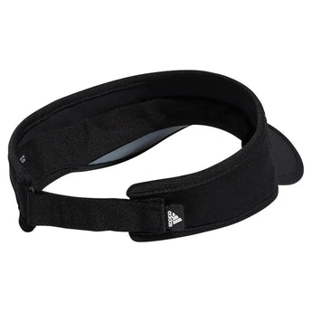 Men's Superlite 2 Visor Black and Silver Reflective-Apparel-Adidas-5153252-F21-2-Tennis Express