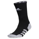 5-Star Team Traxion Crew Socks Black and White-Socks-Adidas-5153858-S22-1-Tennis Express