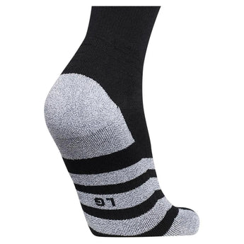 5-Star Team Traxion Crew Socks Black and White-Socks-Adidas-5153858-S22-2-Tennis Express