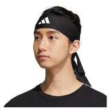 Alphaskin Tie 2 Headband Black and White-Accessories-Adidas-5157182-F24-4-Tennis Express