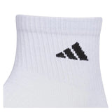 Men's Superlite 3.0 6 Pack Quarter Tennis Socks White and Black-Socks-Adidas-5157834-S24-3-Tennis Express