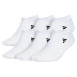 Men's Superlite 3.0 6 Pack No Show Tennis Socks White and Black-Socks-Adidas-5157870-S24-1-Tennis Express