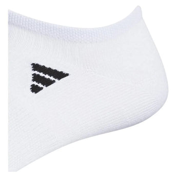 Men's Superlite 3.0 6 Pack No Show Tennis Socks White and Black-Socks-Adidas-5157870-S24-3-Tennis Express
