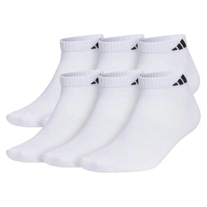 Men's Superlite 3.0 6 Pack Low Cut Tennis Socks White and Black-Socks-Adidas-5157882-S24-1-Tennis Express