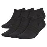 Men's Superlite 3.0 6 Pack No Show Tennis Socks Black and Night Grey-Socks-Adidas-5157894-S24-1_2949b8ff-e346-4d97-b8c6-9d97dcc920ec-Tennis Express