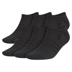 Men's Superlite 3.0 6 Pack No Show Tennis Socks Black and Night Grey-Socks-Adidas-5157894-S24-1_2949b8ff-e346-4d97-b8c6-9d97dcc920ec-Tennis Express