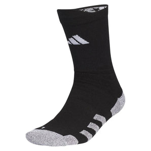 5-Star Team Traxion 2.0 Crew Socks Black and White-Socks-Adidas-5157940-1-Tennis Express