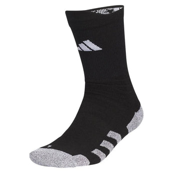 5-Star Team Traxion 2.0 Crew Socks Black and White-Socks-Adidas-5157940-1-Tennis Express
