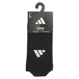 5-Star Team Traxion 2.0 Crew Socks Black and White-Socks-Adidas-5157940-4-Tennis Express