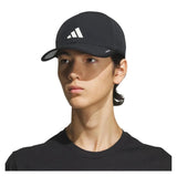 Men’s Superlite 3 Hat Black and White-Apparel-Adidas-5158631-3-Tennis Express