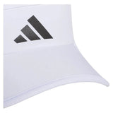 Men’s Superlite 3 Visor White and Black-Apparel-Adidas-5158680-6-Tennis Express