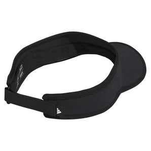 Men’s Superlite 3 Visor Black and White-Apparel-Adidas-5158694-2-Tennis Express