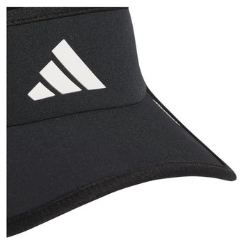 Men’s Superlite 3 Visor Black and White-Apparel-Adidas-5158694-6-Tennis Express