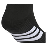 Men's Cushioned 4.0 Low Cut Socks 3 Pack Black and White,Socks,Adidas,,,Tennis Express,5163010_2