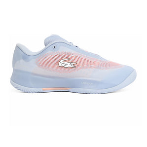 Women's AG-LT Pro Tennis Shoes Light Blue and Pink,Footwear,Lacoste,,,Tennis Express,51SFA0002_3D4_0
