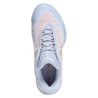 Women's AG-LT Pro Tennis Shoes Light Blue and Pink,Footwear,Lacoste,,,Tennis Express,51SFA0002_3D4_3