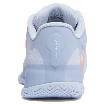 Women's AG-LT Pro Tennis Shoes Light Blue and Pink,Footwear,Lacoste,,,Tennis Express,51SFA0002_3D4_5