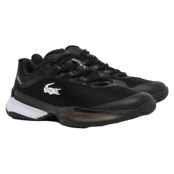 Women's AG-LT Ultra Tennis Shoes Black and White, Lacoste, Tennis Express, 51SFA0007-312F26-2