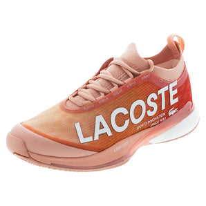 Women's AG-LT25 Lite Tennis Shoes Pink-Footwear-Lacoste-51SFA0008-13Ccopy-Tennis Express
